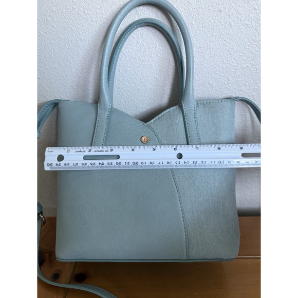LC Lauren Conrad Tulip Mini Crossbody Bag Light Blue NWOT - Picture 8 of 10